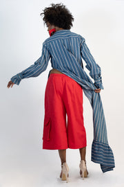 Red Short & Lining Top Set™-Designed By CINDRA ACCESSORIES